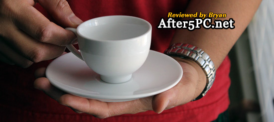 Francois et Mimi Porcelain Espresso Cup and Saucer Set