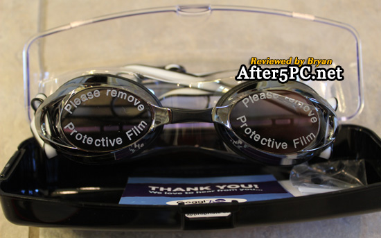 Swimming Goggles by GogglX Review - comes with a case!