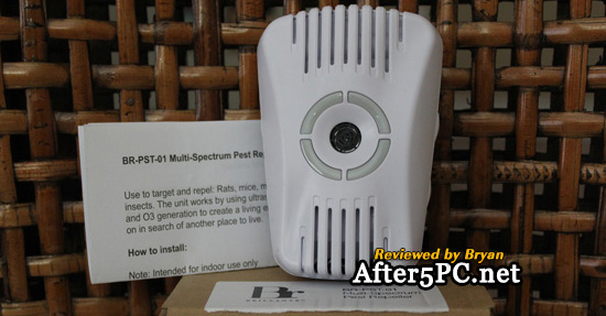 Brillante Ultrasonic Pest Repeller (Rodents and Insects)