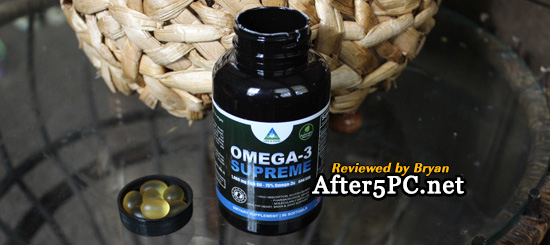 Omega-3 Supreme 1400 mg Fish Oil Concentrate Supplement Review