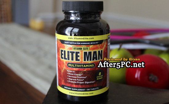 Vitamin Elite - Elite Man Multivitamins review