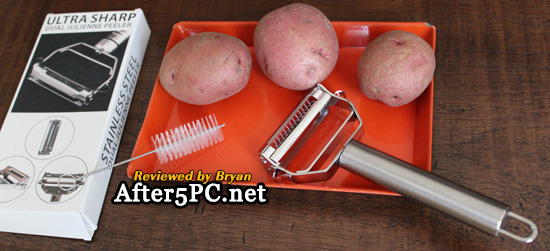 Julienne Vegetable Peeler review - Puna Inc