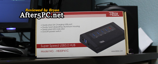 Review of HB30P41C USB 3.0 4-Port Hub with 5V 1.5Amp Charging Port by Liztek