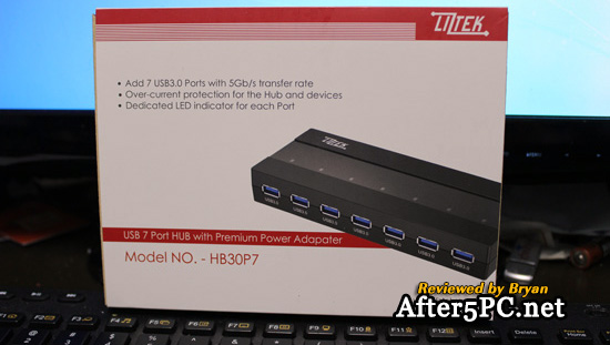 HB30P7 USB 3.0 7-Port Hub by Liztek - Review