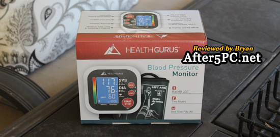 Health Gurus Upper Arm Blood Pressure Monitor Review