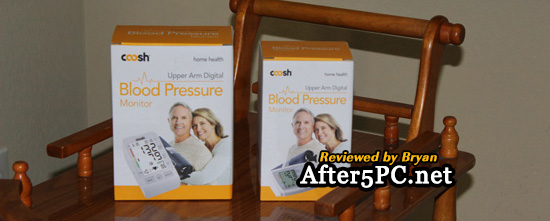 Coosh Upper Arm Blood Pressure BP Monitors