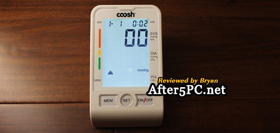 CBPM001 automatic digital Blood Pressure monitor by Coosh - for Home Health nurses - nursing