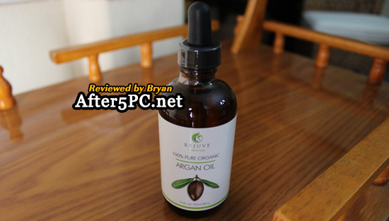 Review of RejuveNaturals Virgin Moroccan Argan Oil - Pure and Certified Organic - Face, Hair, Skin Nails
