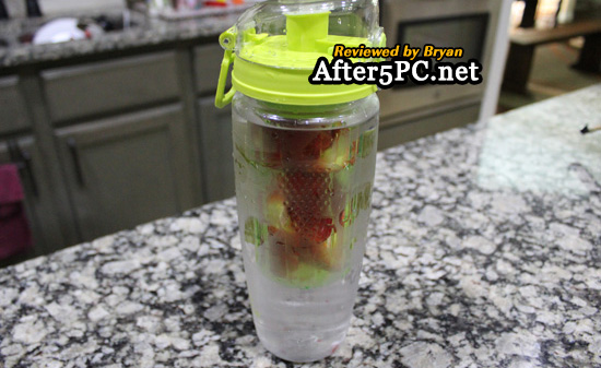 32 Ounce Fruit Vegetable Vitamin Water Infuser Infusion Drinking Bottle Review