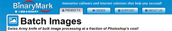 Batch image processing software for windows mac - Review of BinaryMark