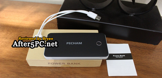 Review of PECHAM 12000 mAH 3-Output Portable Power Bank