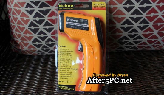 Review of Nubee Temperature Gun Non-contact Infrared Thermometer
