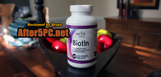 Review of Incite Nutrition Biotin Hair & Nail Vitamin