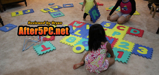 Wholesale Discount Sale Review 36-Tile Alphabet and Numbers Foam Puzzle Play Mat for Kids Children