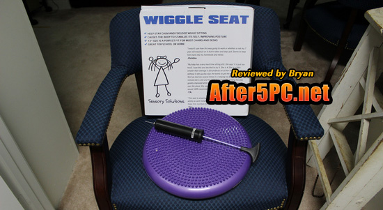 Review of Wiggle Seat from Sensory Solutions