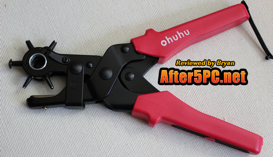 Review of Ohuhu® Hole Punch / Belt Punch, Heavy Duty Leathercraft Punching Tool