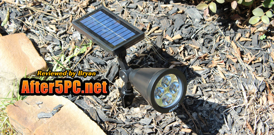 AGPtek Solar Spotlight