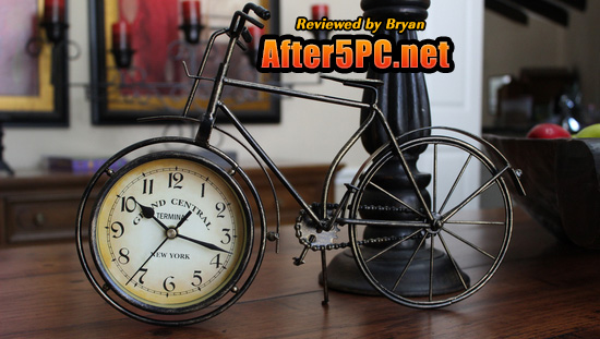 OceanTailer Vintage Bicycle Clock Review