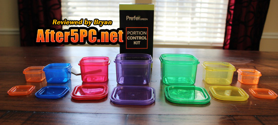 Review of Prefer Green Portion Control Containers