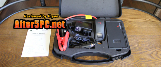 Review of 1byone 9000mAh 12V Multi-Function Smart Portable Car Jump Starter Powerbank for Smartphones & Digital Devices