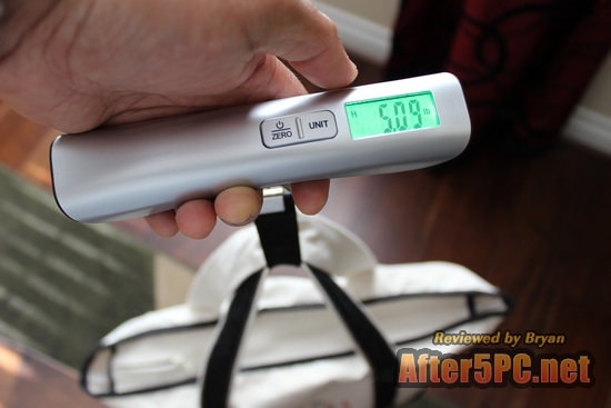 Huismart Multifunctional Luggage Scale 110lbs w Temperature Sensor and Large Green LCD Review