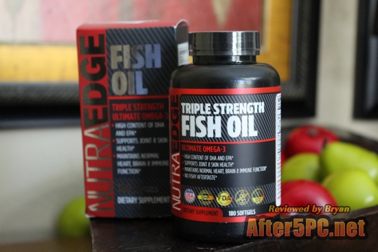 TRIPLE STRENGTH Fish Oil 180 Softgels - Ultimate Omega-3, 3000mg Fish Oil, High Content of DHA & EPA, No Fishy Aftertaste, Supports Joint & Skin Health, Maintains Normal Heart, Brain & Immune Function