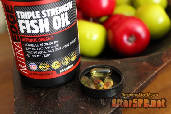 Review of NutraEdge Triple Strength Fish Oil Review