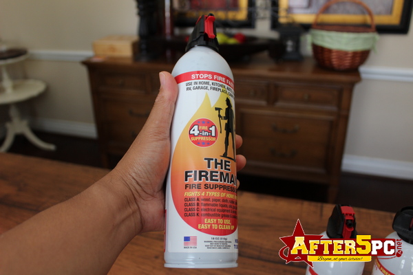 The Fireman Portable Fire Extinguisher in a Can Bottle Review