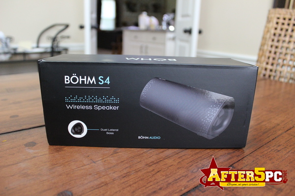 Electronic Accessories: BOHM S4 Portable Wireless Bluetooth Speaker Review