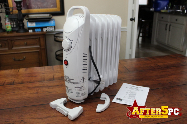 Review Trustech 700W Portable Mini Radiator Oil Filled Heater Review