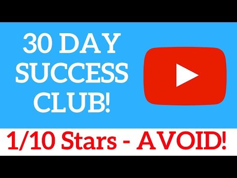 30 Day Success Club Review – Is It A Scam? Read This Before You Buy!