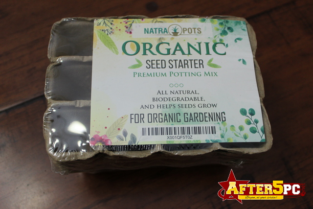 NatraPots Organic Seed Starter Tray Review