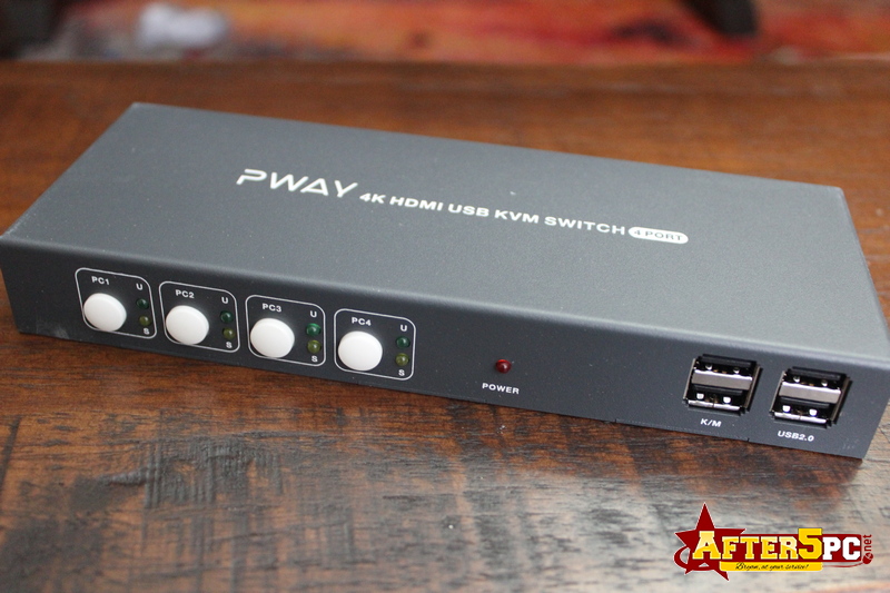 PWAY 4K HDMI USB KVM Switch Review