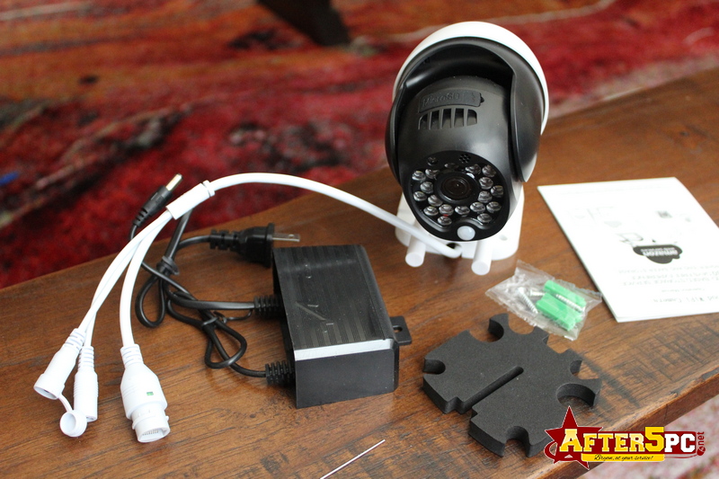 EsiCam Wireless Dome PTZ Surveillance IP Camera Review