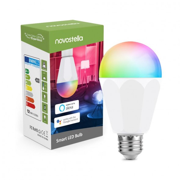 Best Recommended Novostella RGB Smart LED Light Bulb Review Unboxing Wholesale Discount Sale